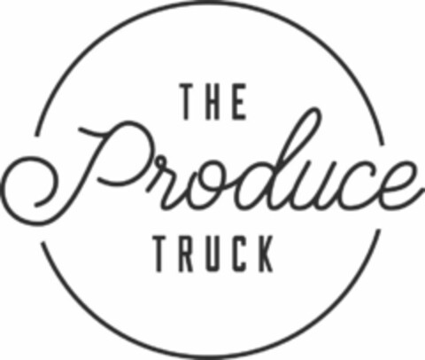 THE PRODUCE TRUCK Logo (USPTO, 23.08.2020)