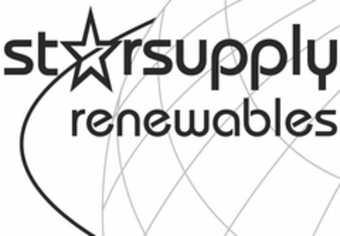 STARSUPPLY RENEWABLES Logo (USPTO, 05.03.2009)