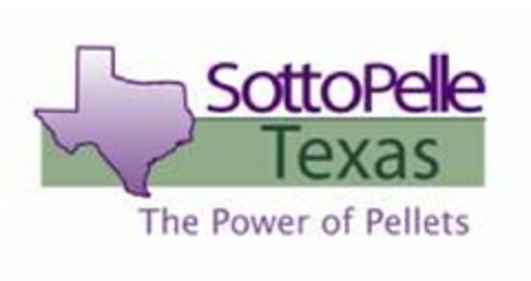 SOTTOPELLE TEXAS THE POWER OF PELLETS Logo (USPTO, 18.08.2009)