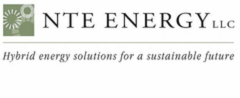 NTE ENERGY LLC HYBRID ENERGY SOLUTIONS FOR A SUSTAINABLE FUTURE Logo (USPTO, 11/15/2010)