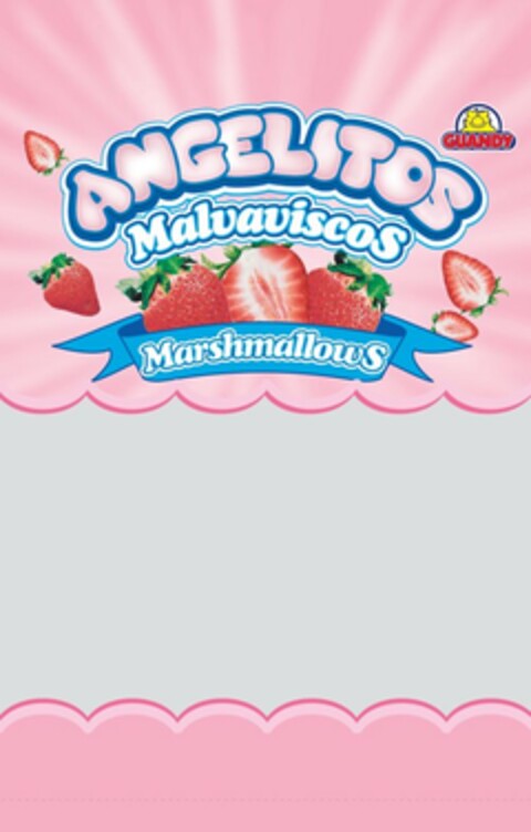 GUANDY ANGELITOS MALVAVISCOS MARSHMALLOWS Logo (USPTO, 24.09.2013)