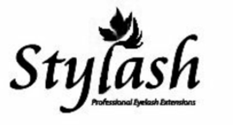 STYLASH PROFESSIONAL EYELASH EXTENSIONS Logo (USPTO, 05/16/2016)