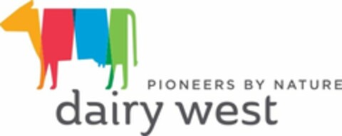 PIONEERS BY NATURE DAIRY WEST Logo (USPTO, 12.04.2017)