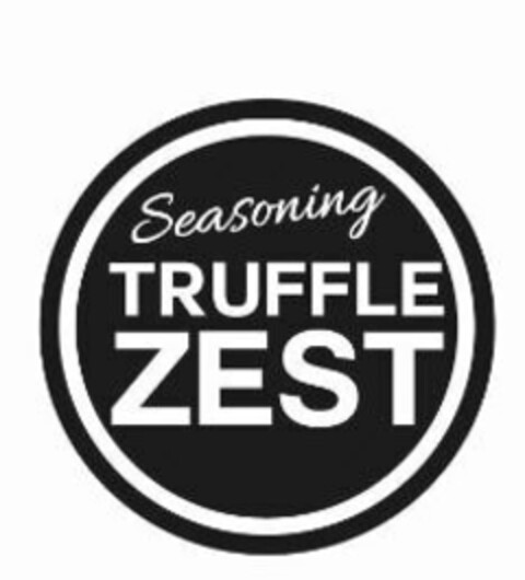 SEASONING TRUFFLE ZEST Logo (USPTO, 21.04.2017)