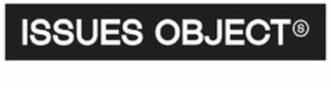 ISSUES OBJECTS Logo (USPTO, 01/02/2019)