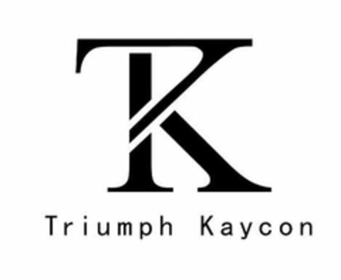 TK TRIUMPH KAYCON Logo (USPTO, 08.09.2020)