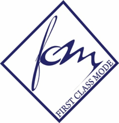 FIRST CLASS MODE FCM Logo (USPTO, 01/09/2009)