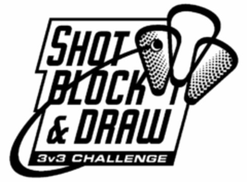 SHOT BLOCK & DRAW 3V3 CHALLENGE Logo (USPTO, 23.04.2009)