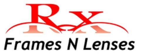 RX FRAMES N LENSES Logo (USPTO, 25.07.2009)