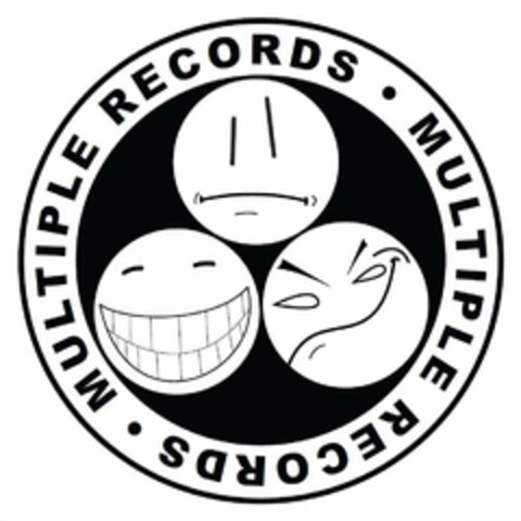 MULTIPLE RECORDS Logo (USPTO, 09.10.2009)