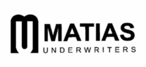 MU MATIAS UNDERWRITERS Logo (USPTO, 16.09.2010)