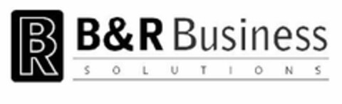 BR B&R BUSINESS SOLUTIONS Logo (USPTO, 03/13/2011)