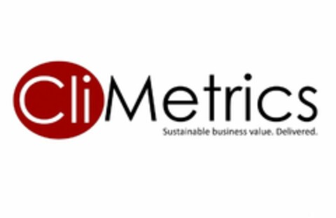 CLIMETRICS SUSTAINABLE BUSINESS VALUE. DELIVERED. Logo (USPTO, 20.07.2011)