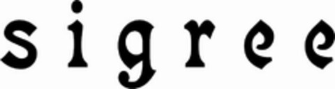 SIGREE Logo (USPTO, 20.09.2011)