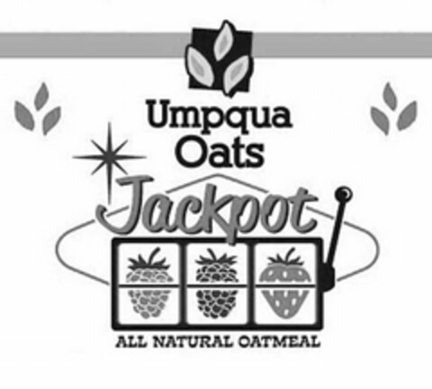 UMPQUA OATS JACKPOT ALL NATURAL OATMEAL Logo (USPTO, 03/02/2012)