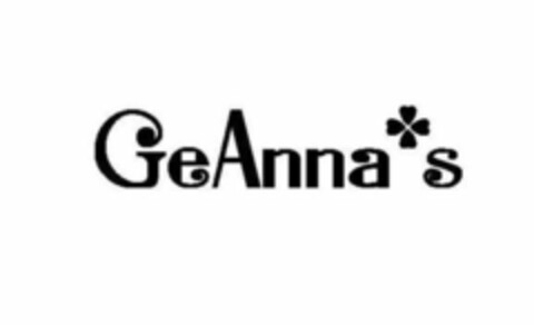 GEANNA'S Logo (USPTO, 10.07.2012)