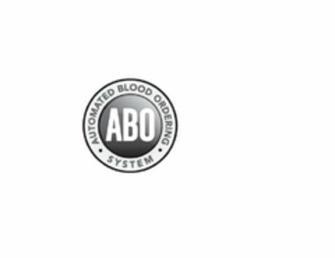 ABO AUTOMATED BLOOD ORDERING · SYSTEM · Logo (USPTO, 14.09.2012)