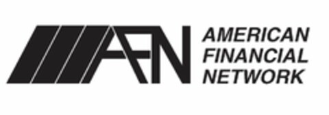 AFN AMERICAN FINANCIAL NETWORK Logo (USPTO, 17.10.2012)