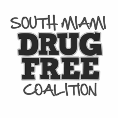 SOUTH MIAMI DRUG FREE COALITION Logo (USPTO, 01/10/2013)