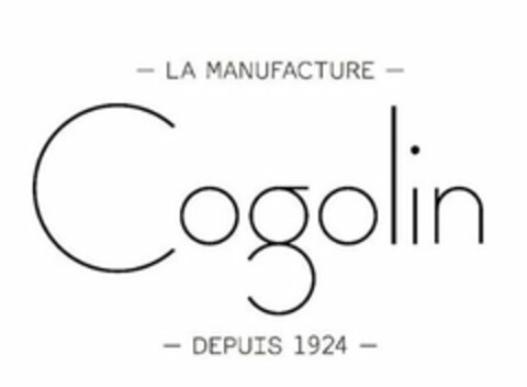 LA MANUFACTURE COGOLIN DEPUIS 1924 Logo (USPTO, 27.02.2013)