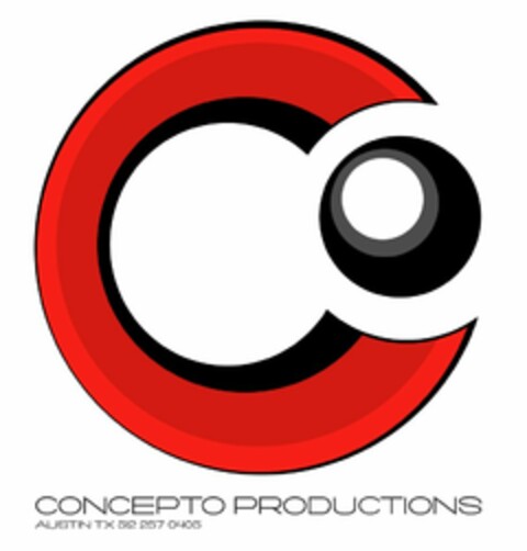 C CONCEPTO PRODUCTIONS Logo (USPTO, 13.06.2013)