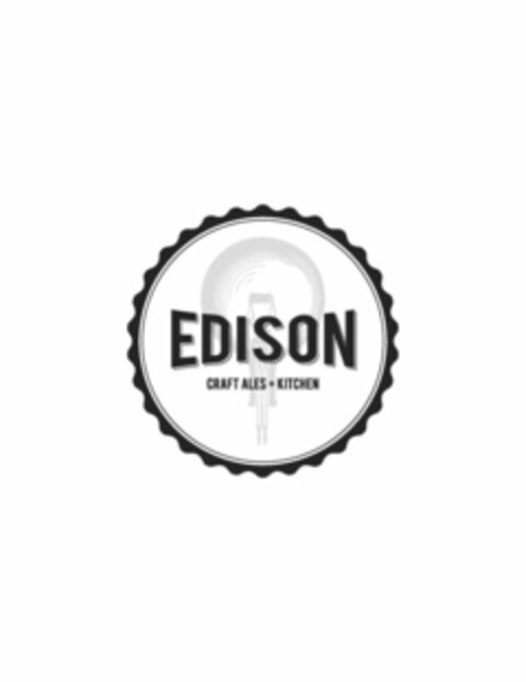 EDISON CRAFT ALES + KITCHEN Logo (USPTO, 21.06.2013)