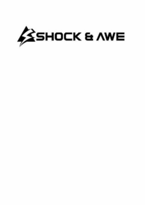 SHOCK & AWE Logo (USPTO, 29.08.2013)