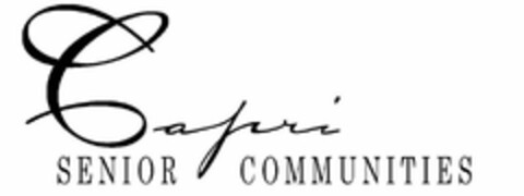 CAPRI SENIOR COMMUNITIES Logo (USPTO, 02/07/2014)