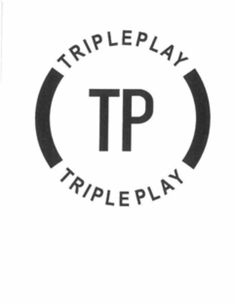 TRIPLEPLAY TP TRIPLEPLAY Logo (USPTO, 05/15/2014)