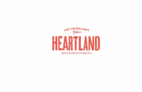 LADY ANTEBELLUM'S HEARTLAND MADE FOR AMERICA THE BEAUTIFUL Logo (USPTO, 08/06/2014)