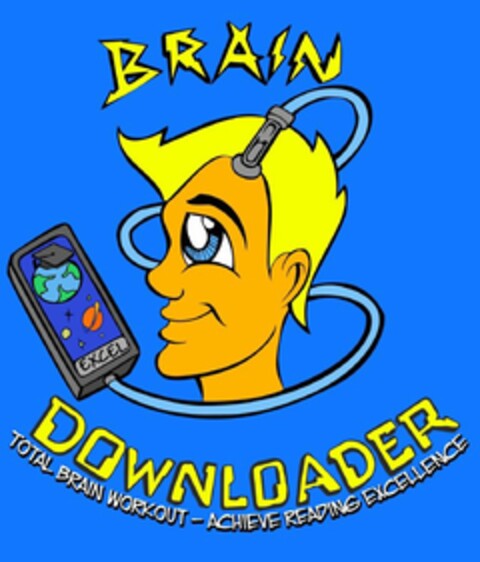 BRAIN DOWNLOADER TOTAL BRAIN WORKOUT-ACHIEVE READING EXCELLENCE EXCEL Logo (USPTO, 21.08.2014)