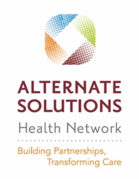 ALTERNATE SOLUTIONS HEALTH NETWORK BUILDING PARTNERSHIPS, TRANSFORMING CARE Logo (USPTO, 25.08.2014)