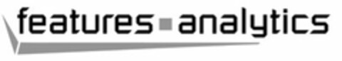 FEATURES ANALYTICS Logo (USPTO, 31.01.2015)