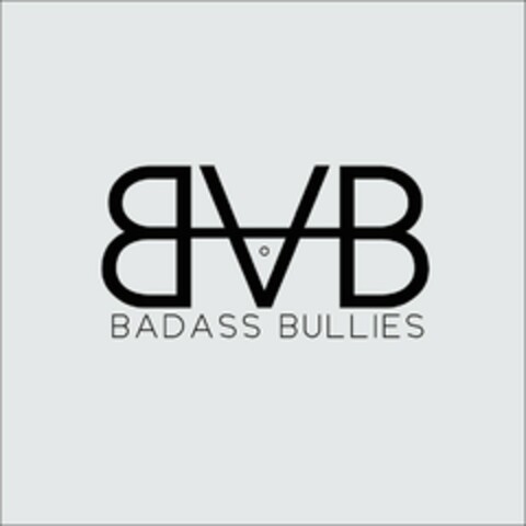 BAB BADASS BULLIES Logo (USPTO, 25.05.2015)