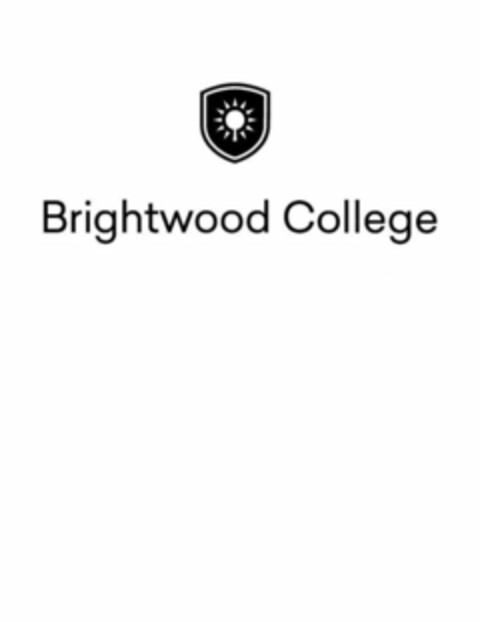 BRIGHTWOOD COLLEGE Logo (USPTO, 27.07.2015)