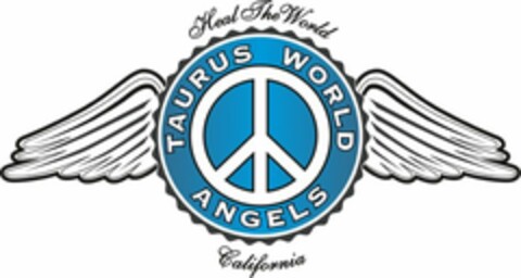 HEAL THE WORLD TAURUS WORLD ANGELS CALIFORNIA Logo (USPTO, 06.08.2015)