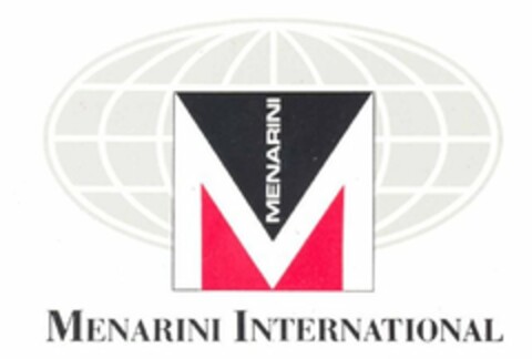 M MENARINI MENARINI INTERNATIONAL Logo (USPTO, 21.10.2015)