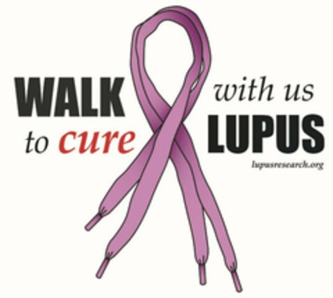 WALK WITH US TO CURE LUPUS LUPUSRESEARCH.ORG Logo (USPTO, 11/10/2015)