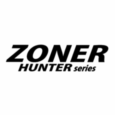 ZONER HUNTER SERIES Logo (USPTO, 16.02.2016)