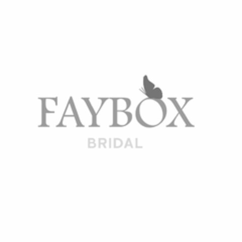 FAYBOX BRIDAL Logo (USPTO, 26.05.2016)