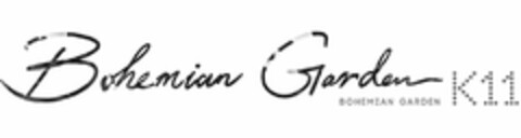 BOHEMIAN GARDEN BOHEMIAN GARDEN K11 Logo (USPTO, 02.12.2016)