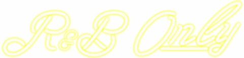 R & B ONLY Logo (USPTO, 25.01.2017)