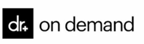 DR+ ON DEMAND Logo (USPTO, 05/08/2017)