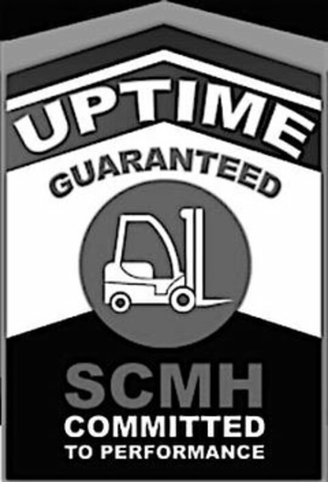 UPTIME GUARANTEED SCMH COMMITTED TO PERFORMANCE Logo (USPTO, 12.09.2017)