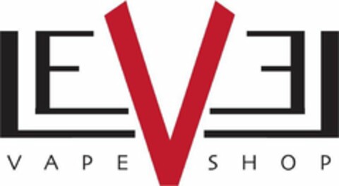 LEVEL VAPE SHOP Logo (USPTO, 31.10.2017)