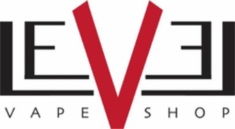 LEVEL VAPE SHOP Logo (USPTO, 10/31/2017)