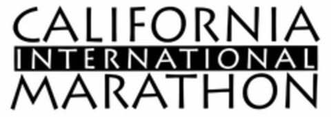 CALIFORNIA INTERNATIONAL MARATHON Logo (USPTO, 01/04/2018)