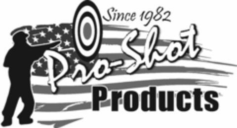 SINCE 1982 PRO-SHOT PRODUCTS Logo (USPTO, 01/13/2018)