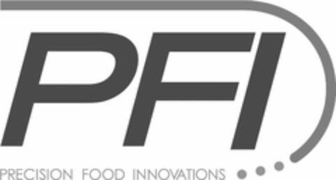 PFI PRECISION FOOD INNOVATIONS Logo (USPTO, 07.03.2018)