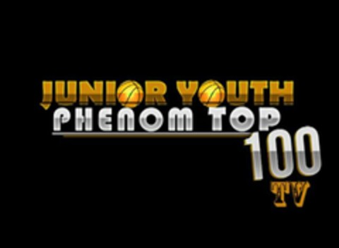 JUNIOR YOUTH PHENOM TOP 100 TV Logo (USPTO, 04/04/2018)